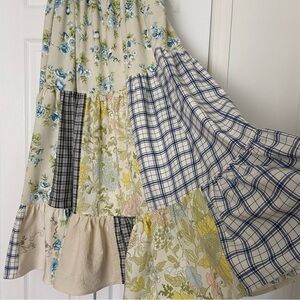 Patchwork Maxi Skirt